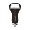 АЗУ PERO AC06 2xUSB-C PD, 50 Вт, черный